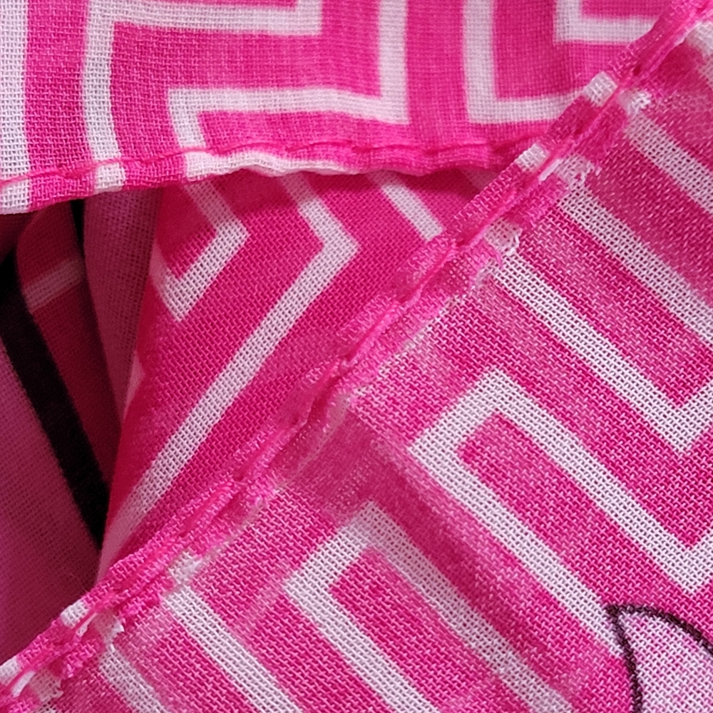 Effy Pink Leopard Print Oblong Scarf ~ 18" x 60" ~ Great Fashion Print! VGUC - Picture 10 of 16